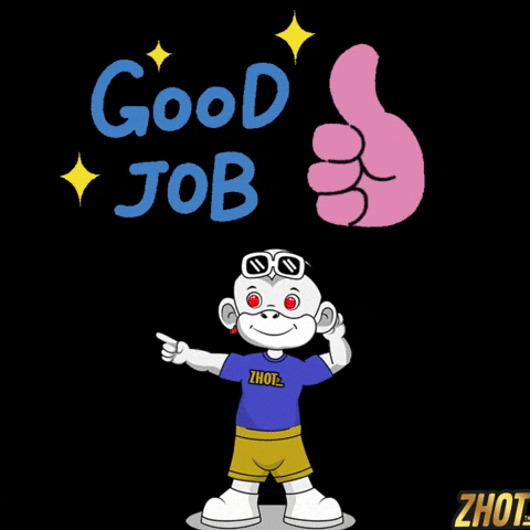 Well Done Good Job GIF by Zhot