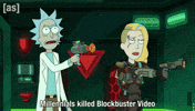 Rick And Morty Gun GIF by Adult Swim