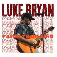 Farm Tour Sticker by Luke Bryan