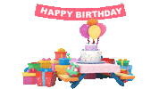 Happy Birthday Party Sticker by Mother Goose Club