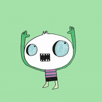willsarkbeer beer scary monster flying GIF
