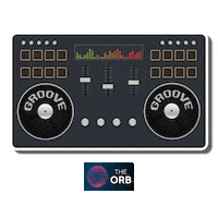 TheOrbMumbai dance party food beer Sticker