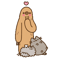 Cat Traveling Sticker by Pusheen