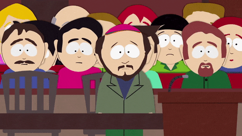confused audience GIF by South Park 