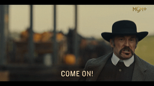 Lets Go Hurry GIF by MGM+