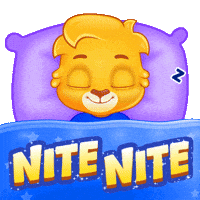 Good Night Buenas Noches GIF by Lucas and Friends by RV AppStudios