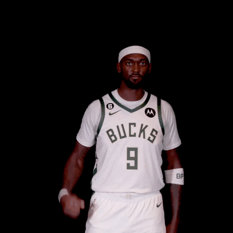 Working Out Game Time GIF by Milwaukee Bucks