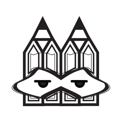 I See Dee Sticker by Stamatia Alexaki