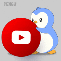 Watching Youtube GIF by Pudgy Penguins