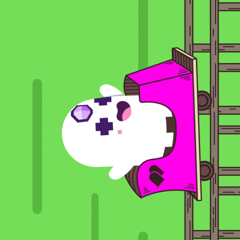 To The Moon Crypto GIF by aavegotchi