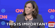 This Is Important Kamala Harris GIF by GIPHY News