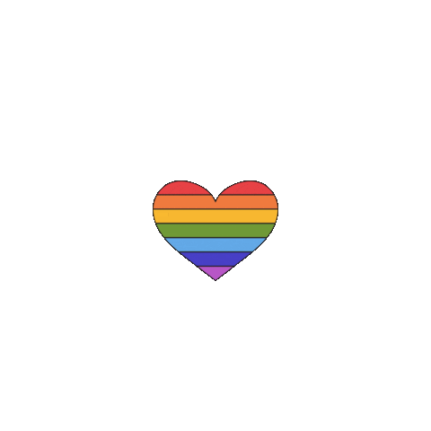 Rainbow Love Sticker by Sparkasse