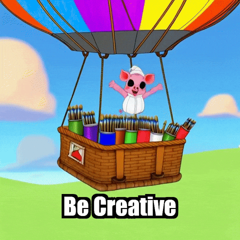 Wisdom Be Creative GIF by The Pigasso