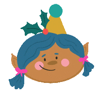 Christmas Elf Sticker
