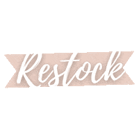 Restock New Stock Sticker by NZ Collab