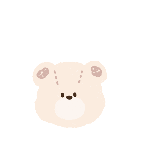 Bear くま Sticker