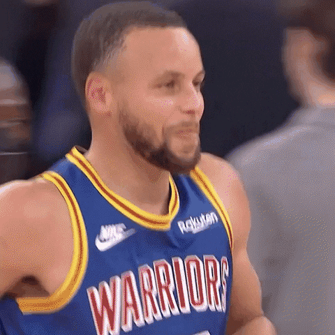 Happy Steph Curry GIF by Jomboy Media