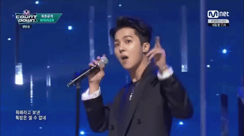 k-pop winner GIF