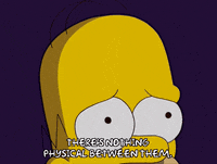 scared homer simpson GIF