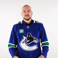 Hockey Player Omg GIF by Vancouver Canucks