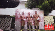 Sexy Merry Christmas GIF by Australian Firefighters Calendar