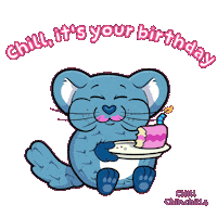 Happy Birthday Eating Sticker by VeeFriends