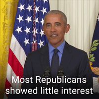 Most Republicans showed little interest...