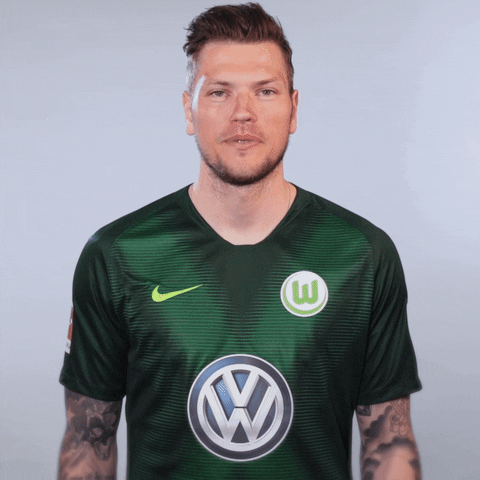 Soccer Reaction GIF by VfL Wolfsburg