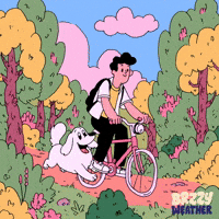 Dog Bike GIF by Brzzy