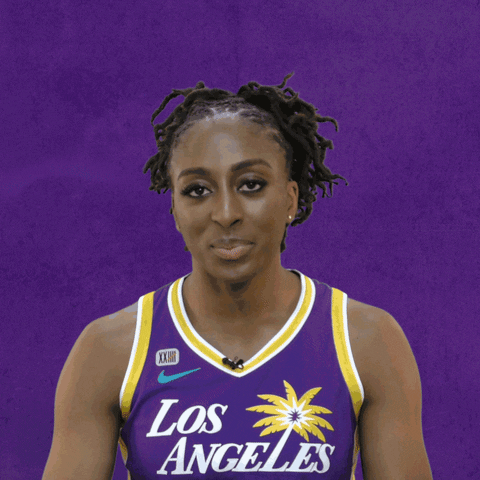 Los Angeles Sparks GIF by The Official Page of the Los Angeles Sparks