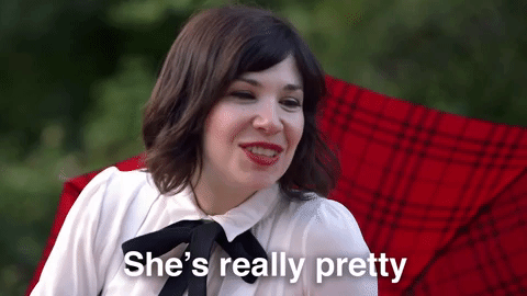 carrie brownstein shes really pretty when she sleeps GIF by Portlandia