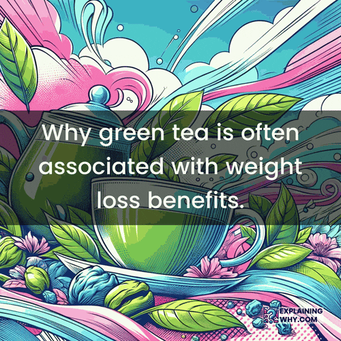 Green Tea Metabolism GIF by ExplainingWhy.com