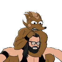 Fight Wrestle Sticker by HegeCoin