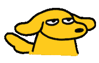 Dog 犬 Sticker