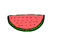 watermelon STICKER