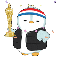 Winner Win Sticker by Pudgy Penguins