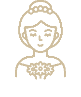 In Love Veil Sticker by Calla Blanche