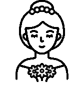 Veil Sticker by Calla Blanche