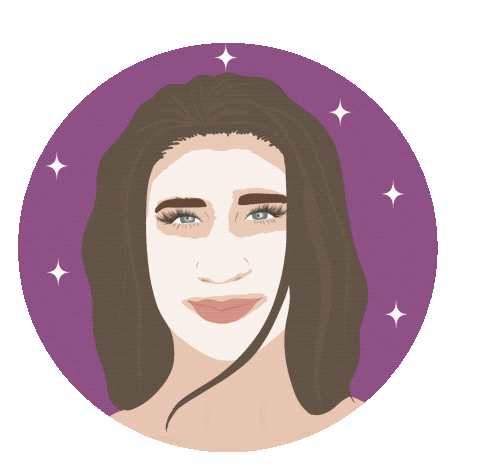 Sugarface Sticker by herselfglow