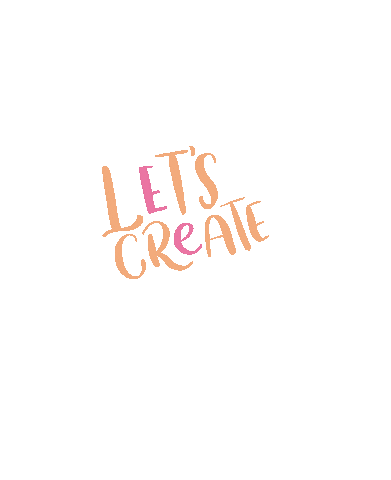 Lettering Create Sticker
