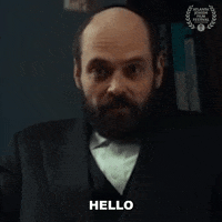 Good Day Hello GIF by Atlanta Jewish Film Festival