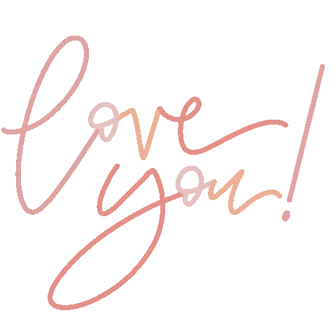 Love You Design Sticker