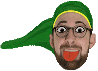 The Legend Of Zelda Wow Sticker by Ben Stillman