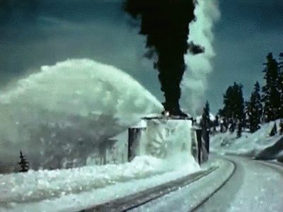 snow steam GIF