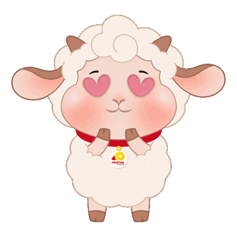 Lamb Wow Sticker by NiaGichi