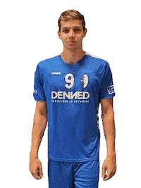 HVHuissen happy goal winner handball Sticker