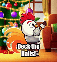 Deck The Halls Christmas GIF by Zorooster