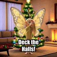 Deck The Halls Christmas GIF by BuddhaFlyJourney