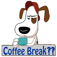 Dog Coffee Sticker by Afternoon films