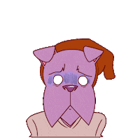 Scared Animation Sticker by Holler Studios